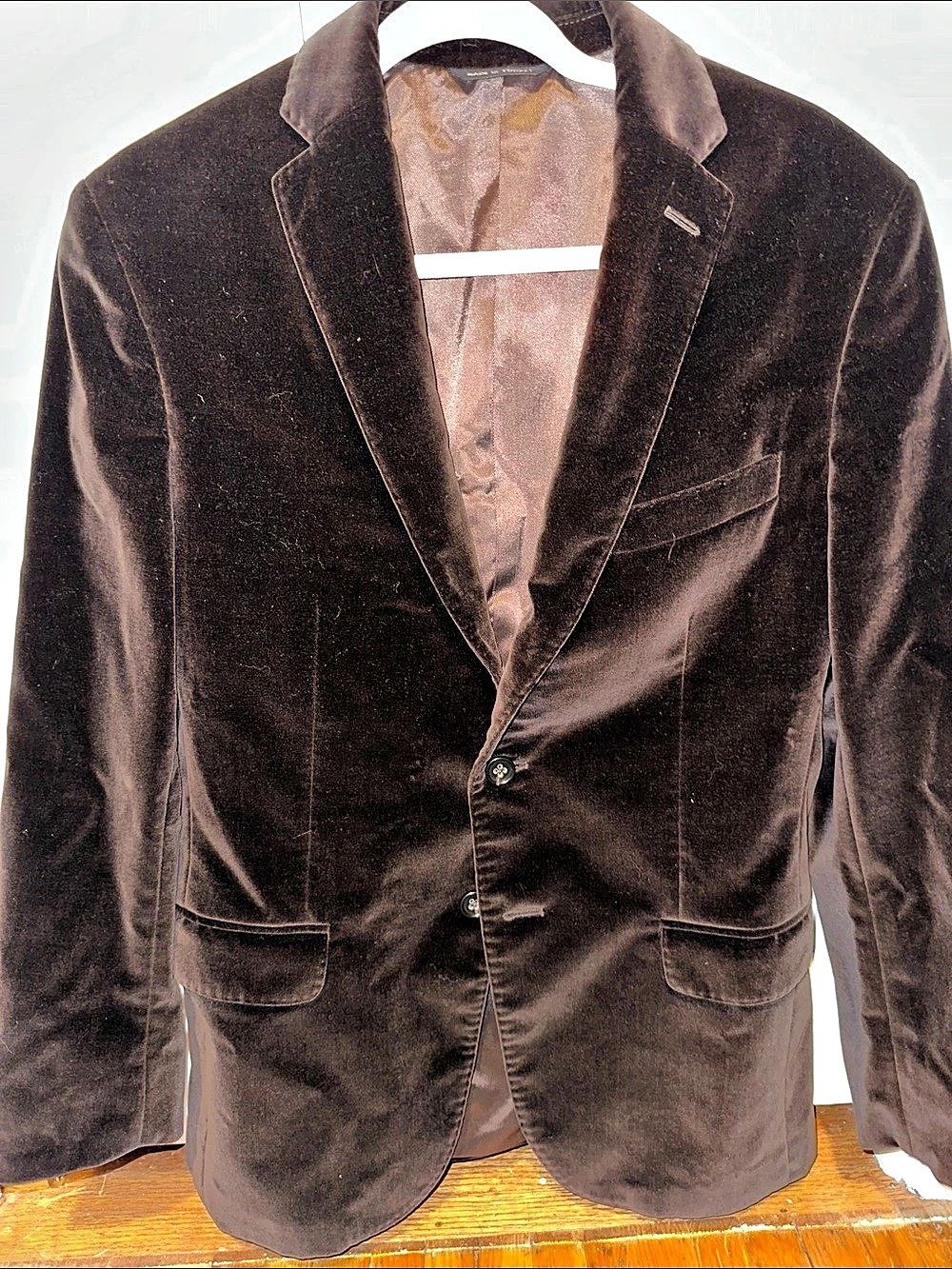 Banana Republic Men's Velvet Sport Coat